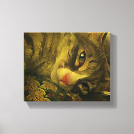 Cat Canvas Print Leinwanddruck