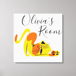 Cat Canvas Print Leinwanddruck