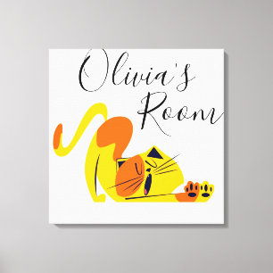 Cat Canvas Print Leinwanddruck