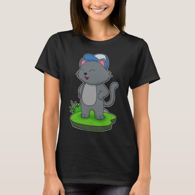 Cat Cap T-Shirt (Vorderseite)