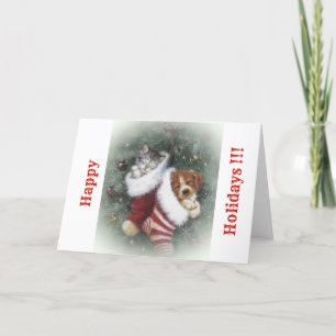 Cat Cards Feiertagskarte