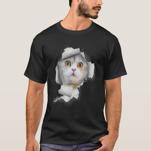 Cat Cat Art Kitten  Cute Cat Cat Owner  Cats 1 T-Shirt (Vorderseite)