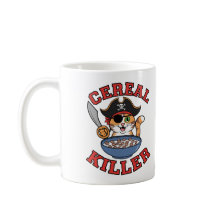 Cat Cereal Killer Funny Coffee Tasse für Katzen Li