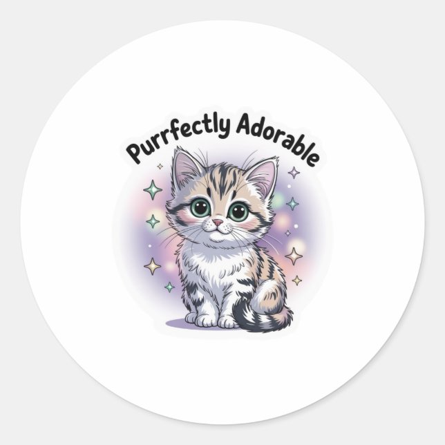 Cat Charm Sticker (Vorderseite)