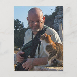 Cat Chat Ephesus Postcard Postkarte