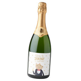 Cat Cheers to 2026 New Year Personalized