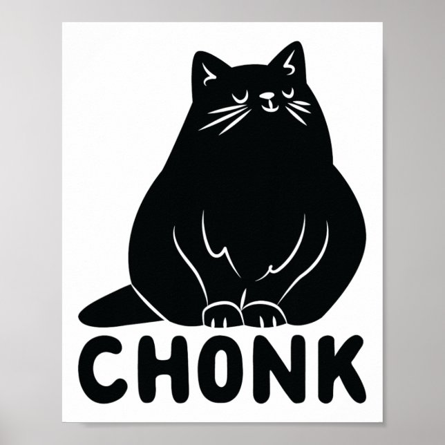 Cat Chonk Poster (Vorne)