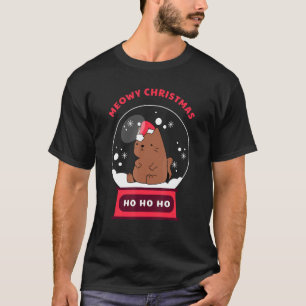 Cat Christmas Bauble Ugly Christmas Sweater Glass T-Shirt