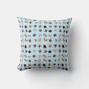 Cat Christmas Pattern Kissen