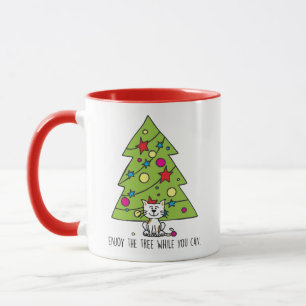 Cat Christmas Tasse