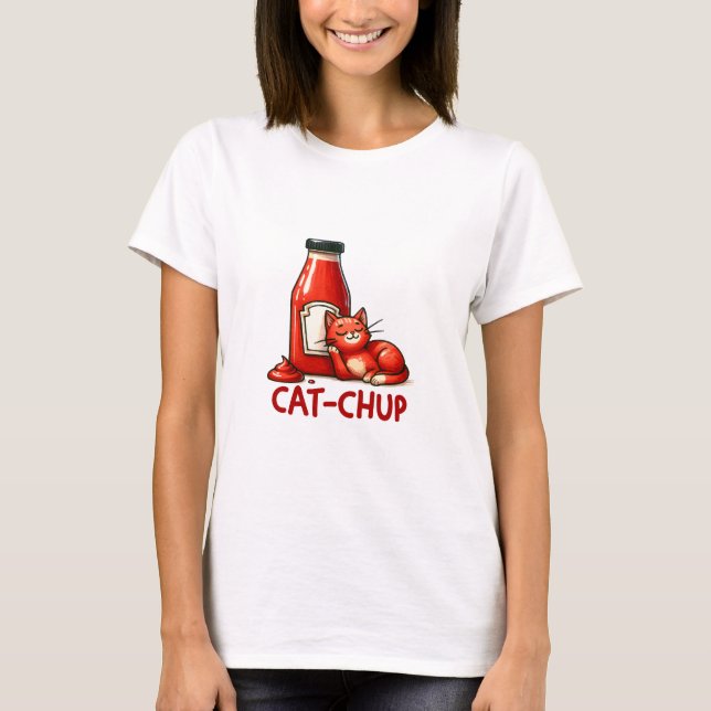 Cat-Chup T-Shirt (Vorderseite)