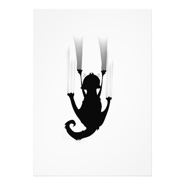 Cat Climb Fotodruck (Vorne)