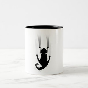 Cat Climb Zweifarbige Tasse