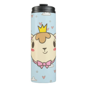 Cat Cloud Herz Textur Kitten Thermosbecher