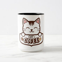Cat + Coffee Combo Tasse