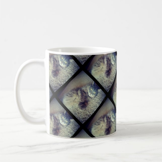 Cat Collage von Shirley Taylor Tasse (Links)