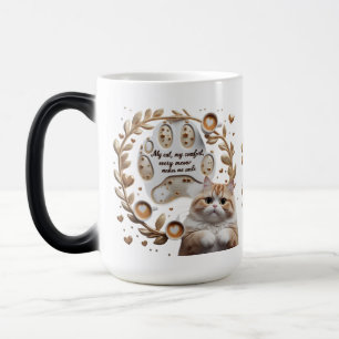 Cat Comfort Morphing Tasse - 15 oz Magical