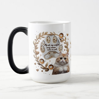 Cat Comfort Morphing Tasse - 15 oz Magical