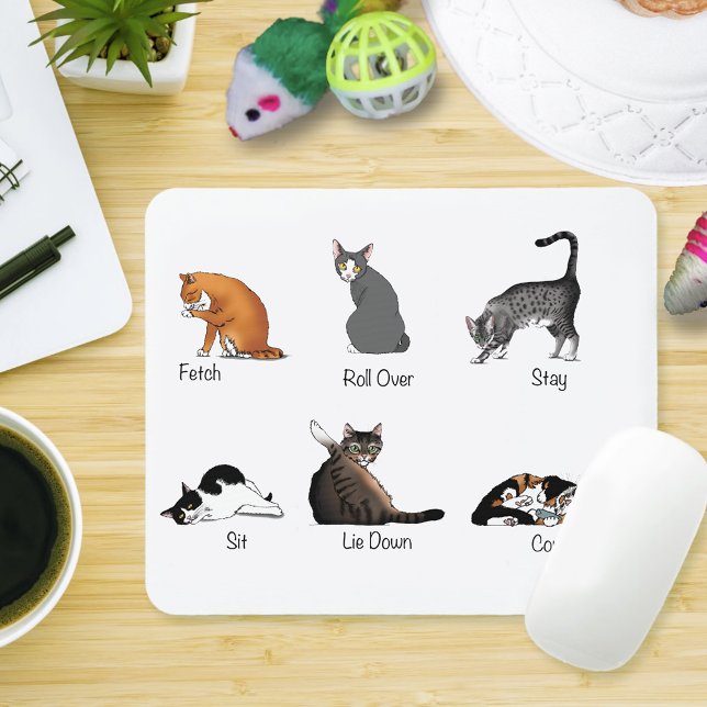 Cat Commands Mousepad (Von Creator hochgeladen)