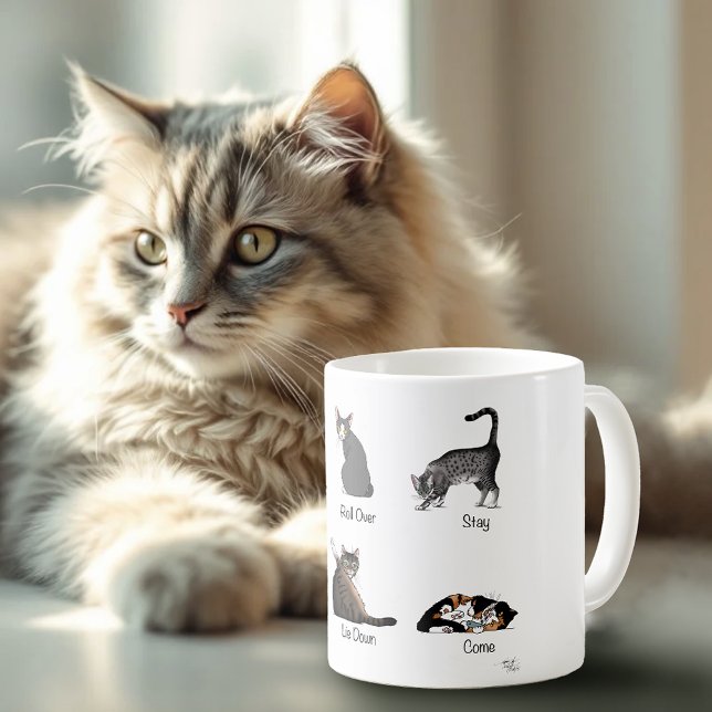 Cat Commands Tasse (Von Creator hochgeladen)