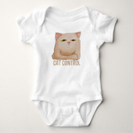 Cat Control Baby Strampler