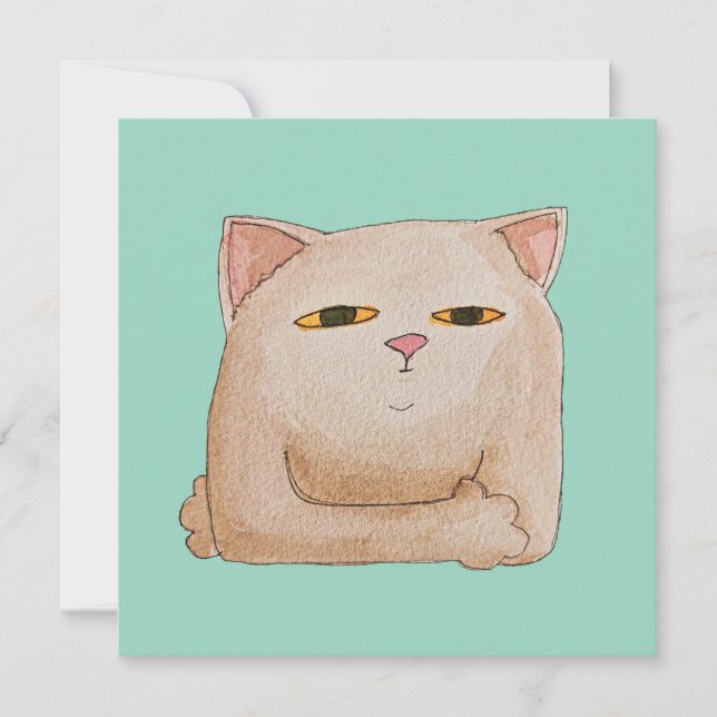 Cat Control Einladung (Vorderseite)