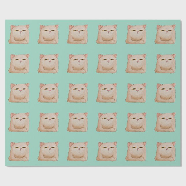 Cat Control Geschenkpapier (Flach)