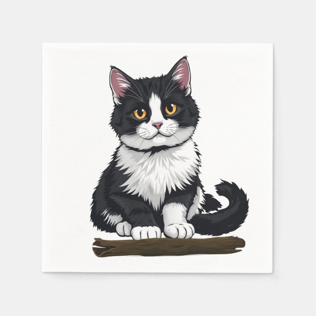 Cat cool serviette (Vorderseite)