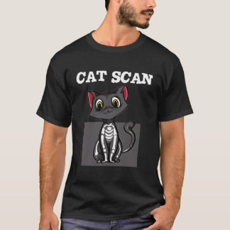 Cat Ct Scan Funny Radiology Technologe Radiologin  T-Shirt
