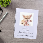 Cat Custom Foto Lavendel Planer<br><div class="desc">Ein Lavendel,  violetter Hintergrund. Personalisieren und fügen Sie ein Foto,  ein Jahr,  einen Namen und einen Text hinzu. Der Name ist schwarz geschrieben mit einem großen,  modernen Handschrift Schrift.</div>