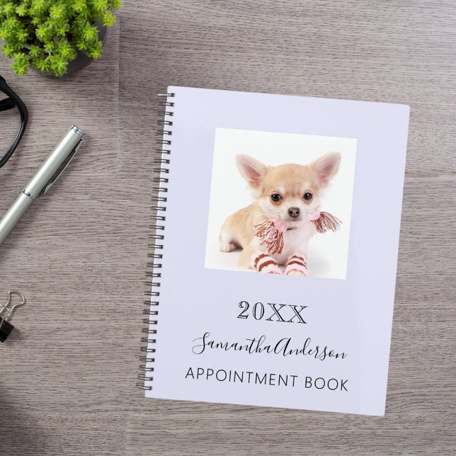 Cat custom Foto lavender 2026 Planer (Von Creator hochgeladen)