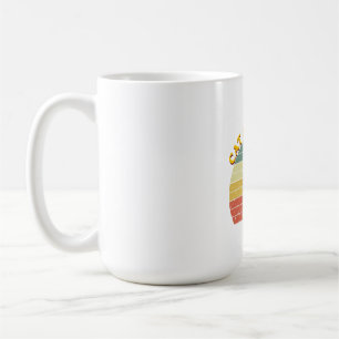 Cat Dad Club Vintage Sphynx Katze Retro Sonnenunte Kaffeetasse