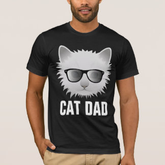 CAT DAD, FUNNY CAT T-SHIRT