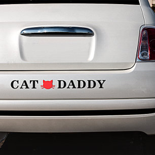 Cat Daddy Autoaufkleber