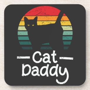 Cat Daddy Beverage Coaster Getränkeuntersetzer