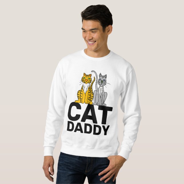 CAT-DADDY, CAT-VATER, MEN-T - SHIRT TYP T-SHIRTS (Vorne ganz)