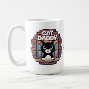 Cat Daddy Extraordinaire Der beste Katzenvater übe Kaffeetasse