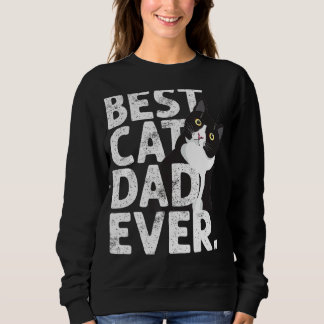Cat Daddy Father Best Cat Vater Ever Sweatshirt