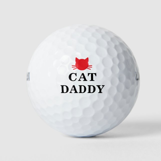 Cat Daddy Golf Balls Golfball (Vorderseite)