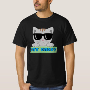 CAT DADDY Sonnenbrille Katze T-Shirt