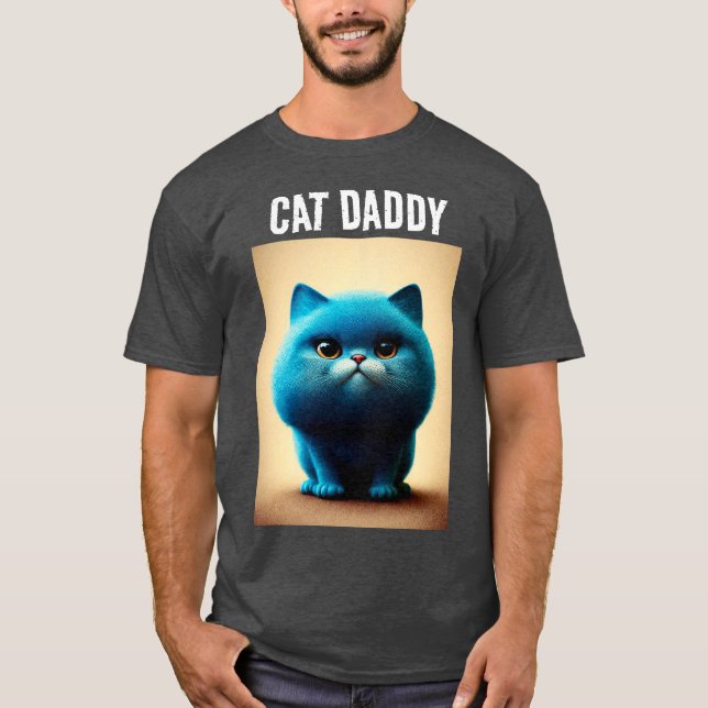 CAT-DADDY-T - SHIRT (Vorderseite)