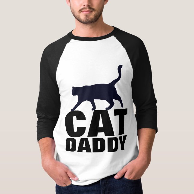 CAT-DADDY (VATER)-T - Shirt (Vorderseite)