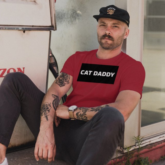 CAT DADDY VATER T - SHIRT (Von Creator hochgeladen)