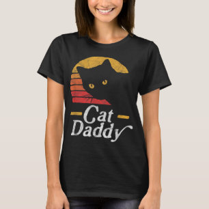 Cat Daddy Vintage Eighties Style Katze Retro abgen T-Shirt