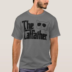 Cat Daddy Vintage Katze 80er Retro Stil Für Männer T-Shirt
