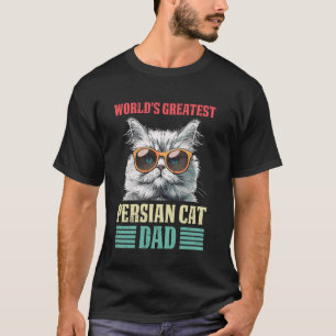 Cat Daddy WELTBERÜHMTSTER PERSERKATZEN-VATER Männe T-Shirt