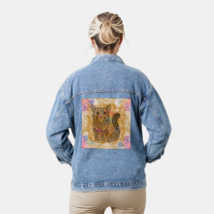 Cat Denim Jacket Jeansjacke