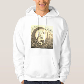Cat Design Arabisch Hoodie