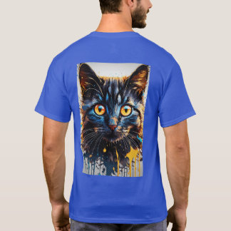 Cat Design T - Shirt