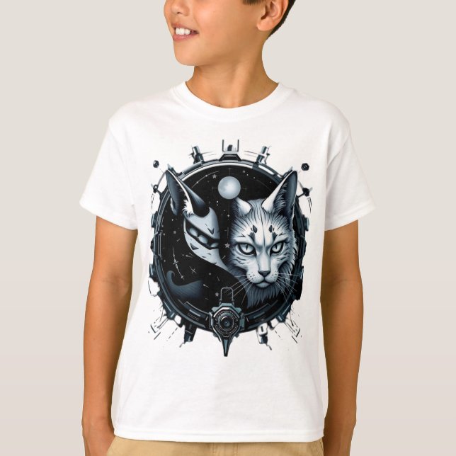 CAT-DESIGNT-SHIRT 2 T-Shirt (Vorderseite)